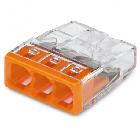 Boîte de 100 bornes pour boîte de dérivation 3 x 0,5 à 2,5mm²