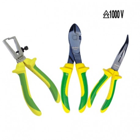PINCES ISOLEES - 1000V - (lot de 3 pcs)