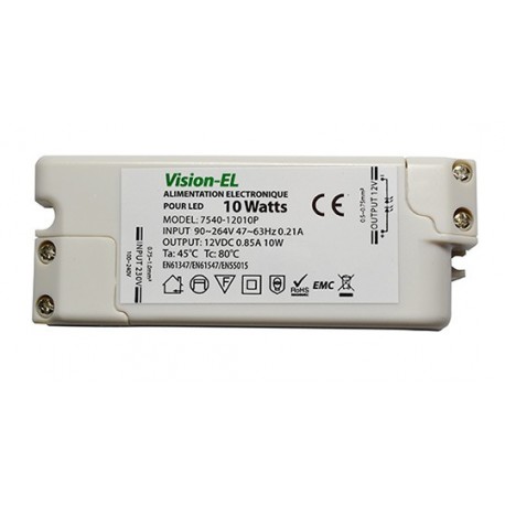 ALIMENTATION - 12VDC - 10W 