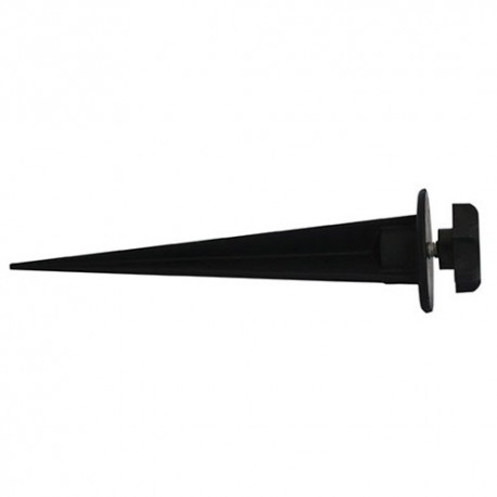 PIQUET DE FIXATION PROJECTEUR - NOIR