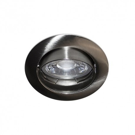 Spot encastré rond - KS1800 R - Nickel satine - 50 W