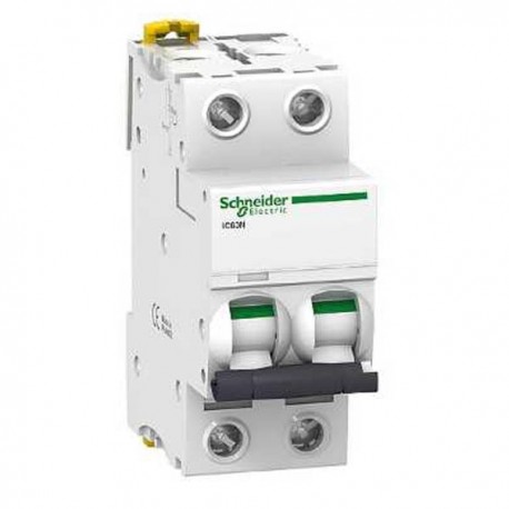 DISJONCTEUR MODULAIRE - IC60N - 2P - COURBE C - 10A