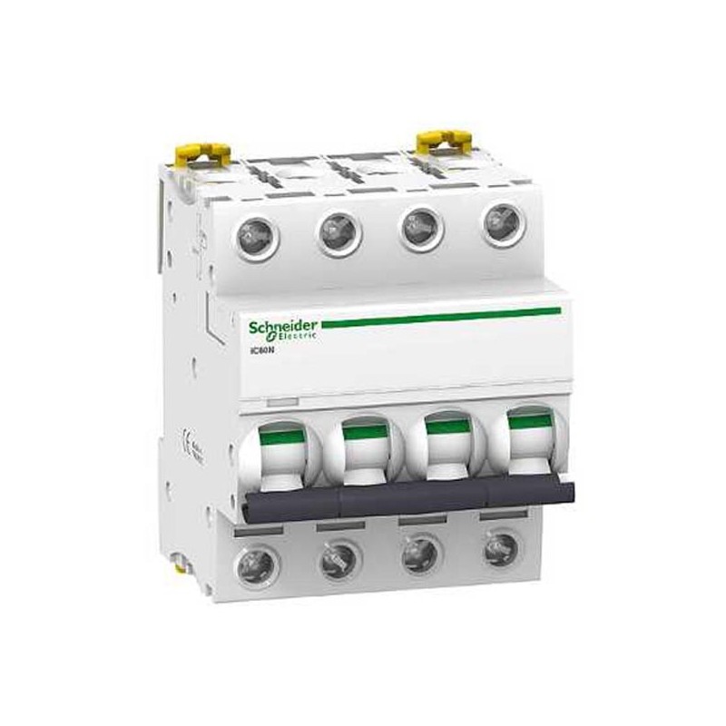                         Disjoncteur  32 A - Acti9 - iC60N - 4P - Courbe D