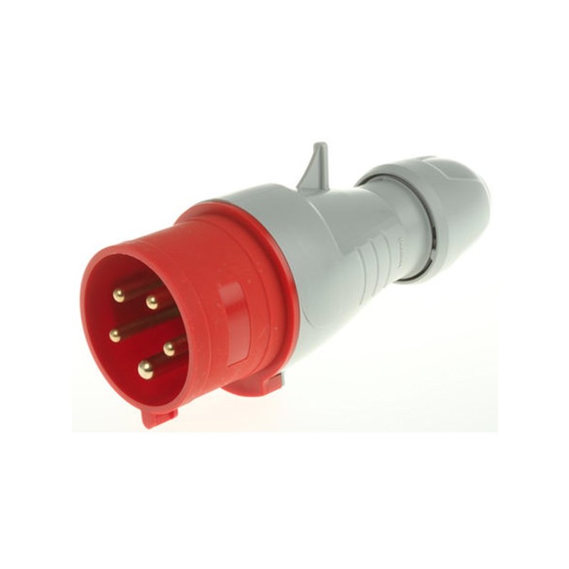                         Fiche mobile droite P17 - 380/415 V - 32A - 3P+N+T - IP 44