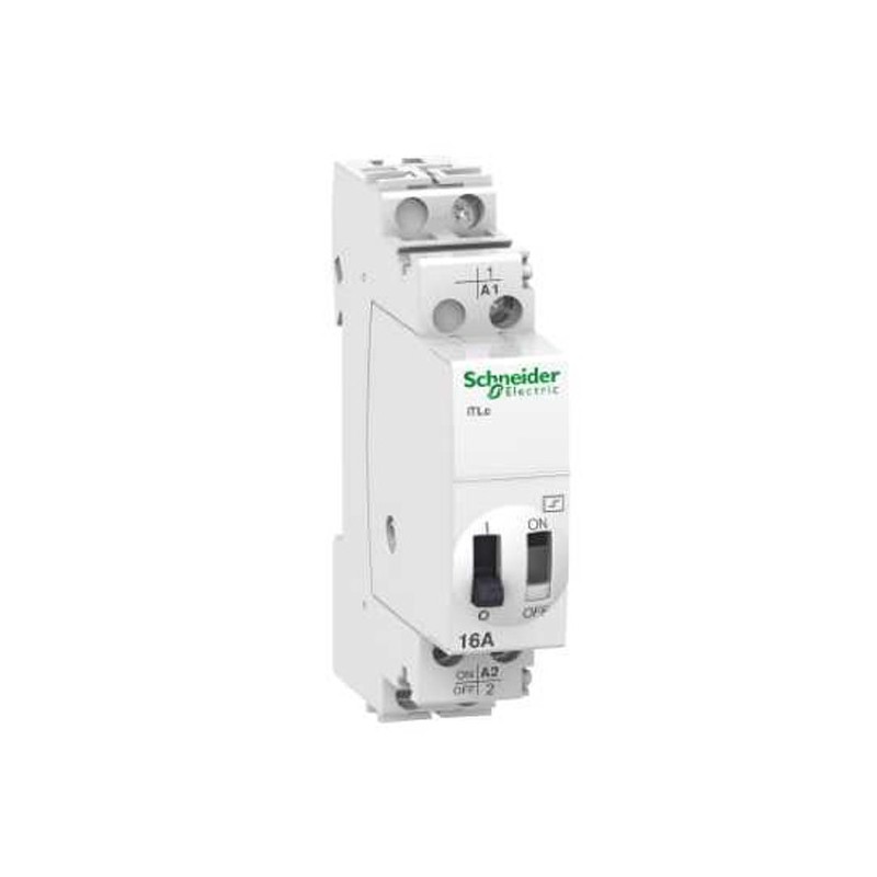                         Télérupteur à commande centralisée - 16A - 1NO - 230...240VCA-  50-60Hz - Acti9 - iTLc