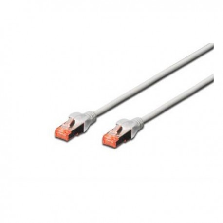 CORDON RJ45 CAT 6 S-FTP Cu, LSZH , 10m, gris