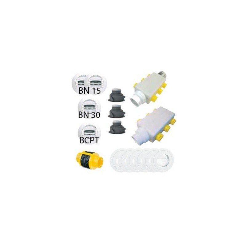                         Kit d'accessoires d'installation pieuvre pour VMC double flux Duocosy HR