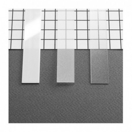 Diffuseur 15,4mm pour bandeau LED - 2m - Blanc