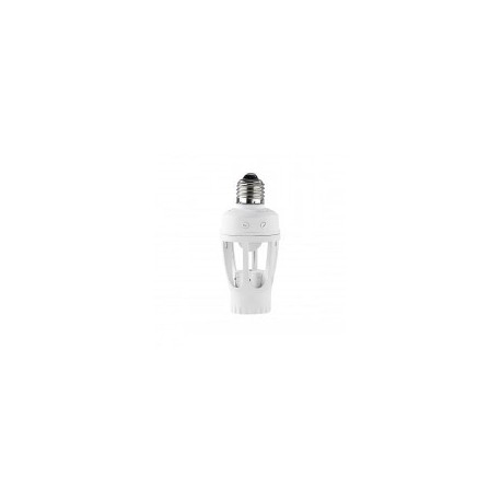 Détecteur de mouvement pour ampoule E27 - 20 à 60W max