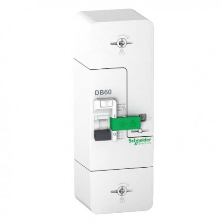 Disjoncteur de branchement différentiel instantané DB60 Resi9 - 1P + N - 15/30/45 A - 2 kA - Sensibilité 500 mA