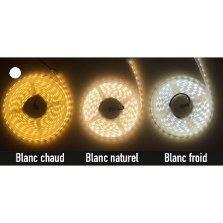 Bandeau LED - 72W - 3000K - Blanc - Sans gainage - Dimmable (sous condition)