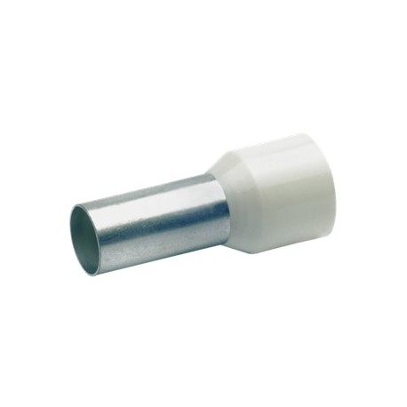 Embouts simples de câblage pré-isolés NFC - 16mm² - Ivoires - Sachet de 100 pièces