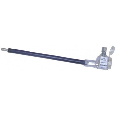 Embout de branchement à fouet Cuivre souple - 16 mm² - 60 A - Noir