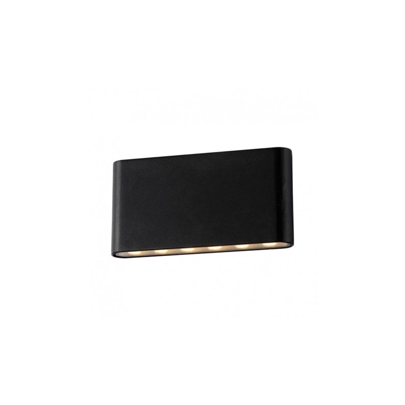                         Applique murale anthracite - 10W -3000°K - Non dimmable - Avec ampoule