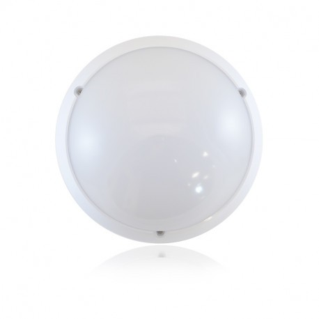 HUBLOT LED - 15W - 830 - 1850LM - IP65 - CLII - BLANC - Ø295