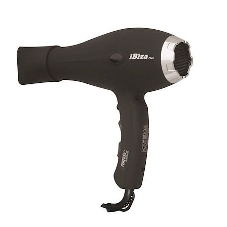 Sèche-cheveux Ibiza Prise - 1875W - Noir mat