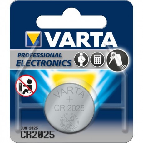 PILE - BOUTON - CR2025 - LITHIUM 