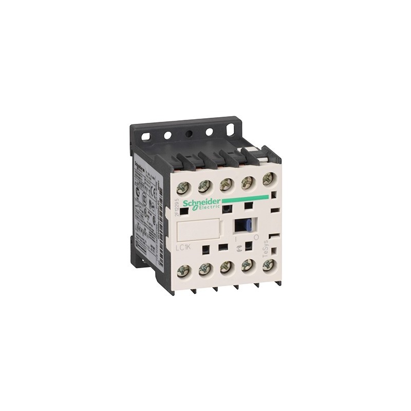                         Contacteur TeSys LC1K - 440V - 3P - AC-3 - 6A - Bobine 24Vca