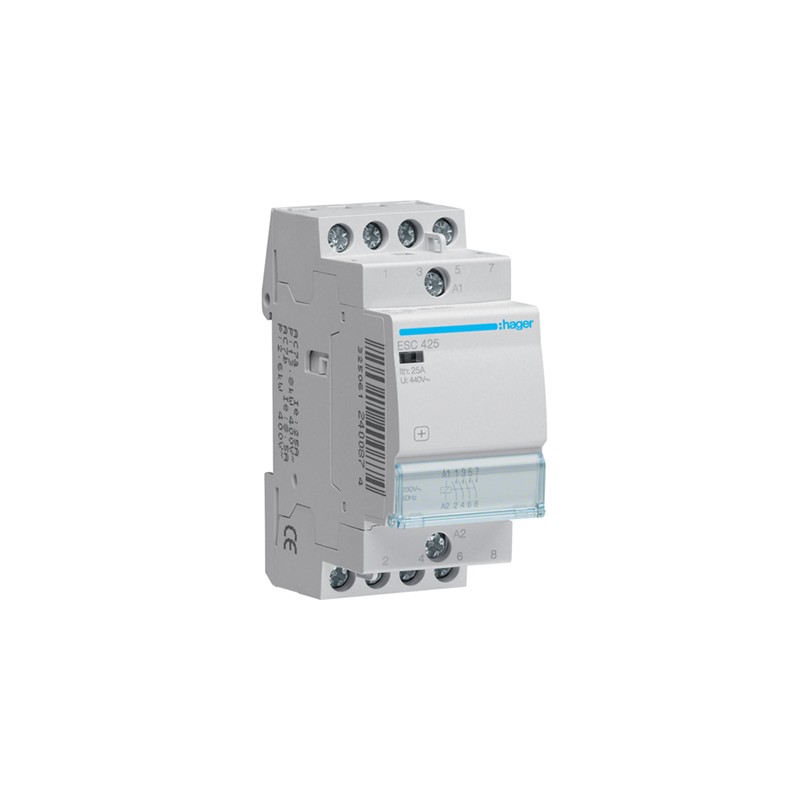                         Contacteur - 4P - 230V - 25A - 4F 