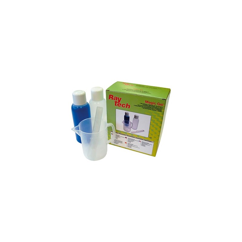                        2 flacons Magic Gel - 500ml - Mesure graduée - Palette de mélange