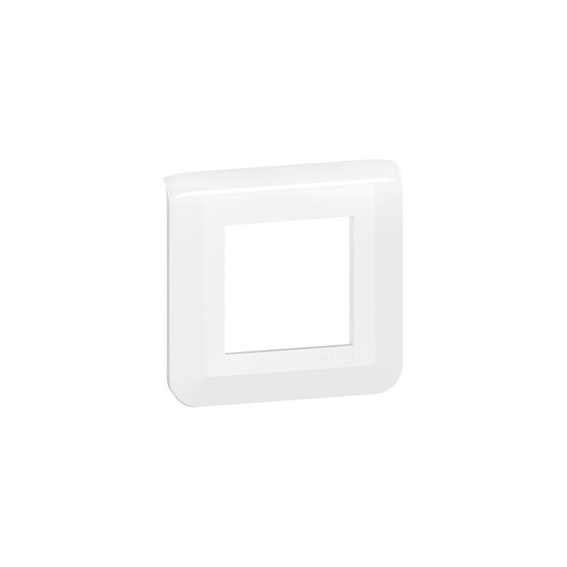                         Plaque Mosaic - 2 modules - Blanc