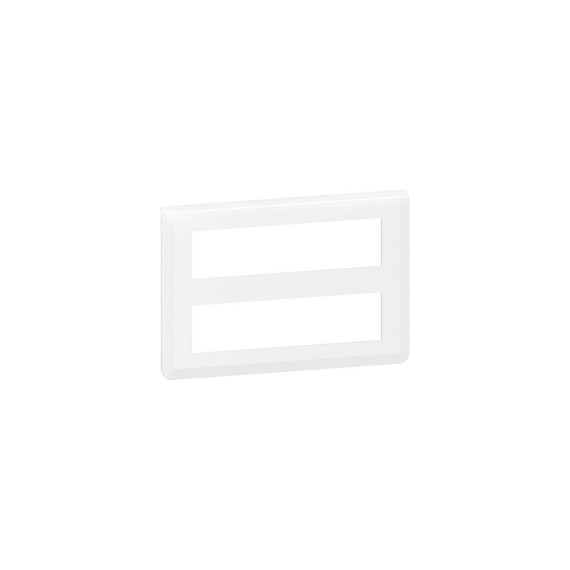                         Plaque Mosaic horizontale - 2x8 modules - Blanc