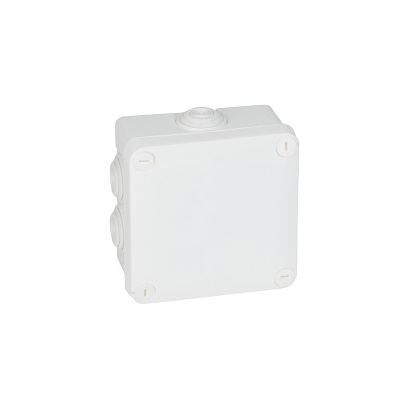                         Boite de dérivation à embouts à entrée directe 105 x 105 x 55mm