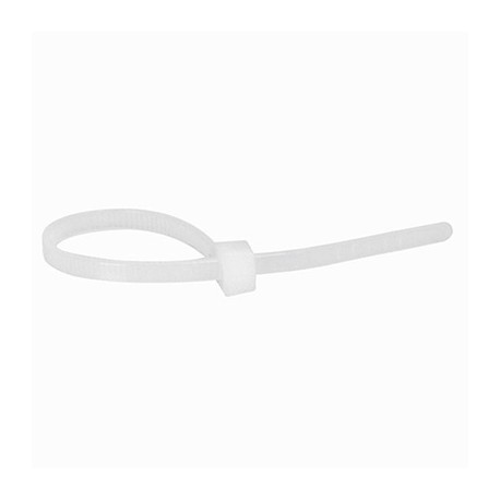 COLLIER DE SERRAGE TRANSPARENT 3,5X140 (la boite de 100)