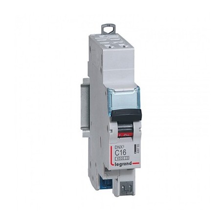 Disjoncteur DNXᶾ 4500 - 16A - 1P+N - Courbe C - Bornes auto